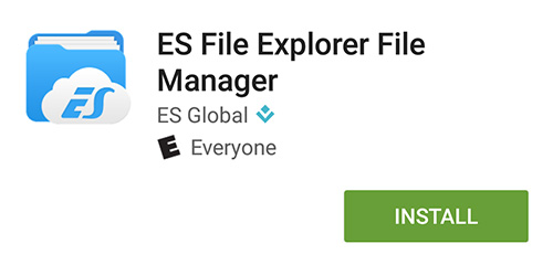 download es file explorer chromecast plugin