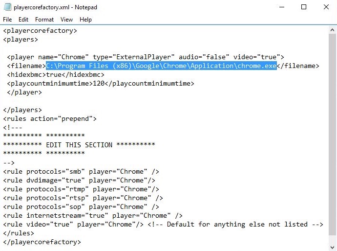 playercorefactory xml download